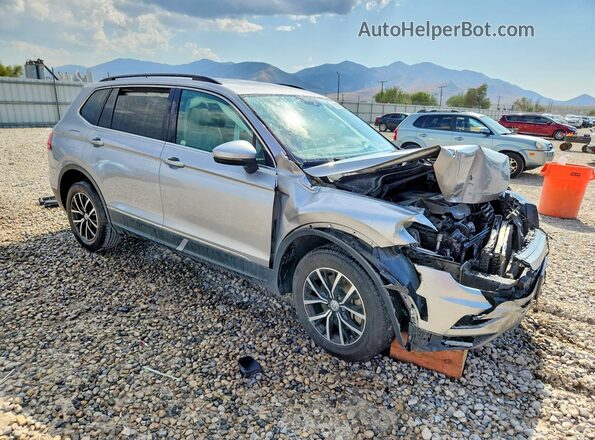 3VV2B7AX8MM003739 2021 VOLKSWAGEN TIGUAN Silver Передня права чверть