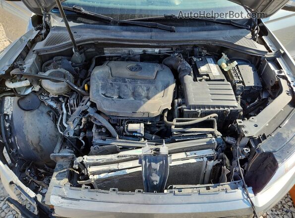 3VV2B7AX8MM003739 2021 VOLKSWAGEN TIGUAN Silver Вид задньої частини салону