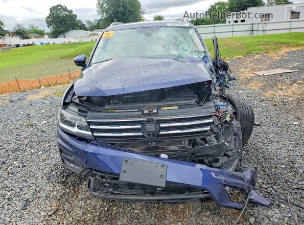 3VV2B7AX8MM013302 2021 VOLKSWAGEN TIGUAN Blue Դիմացի տեսք