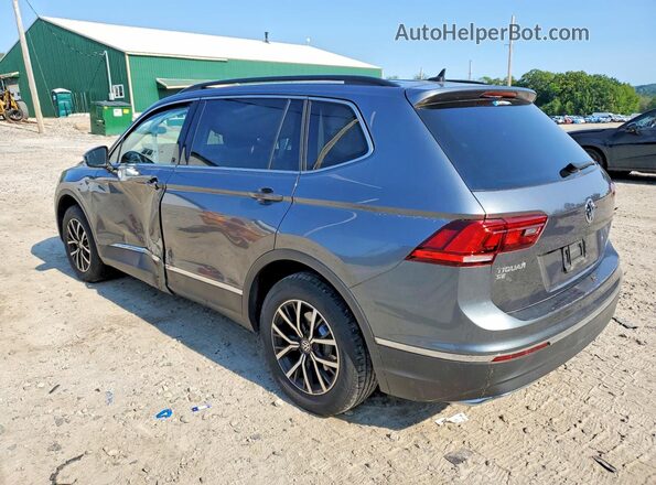 3VV2B7AX8MM135030 2021 VOLKSWAGEN TIGUAN Gray Tył lewy