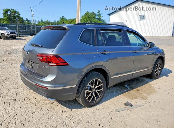 3VV2B7AX8MM135030 2021 VOLKSWAGEN TIGUAN Gray Tył prawy