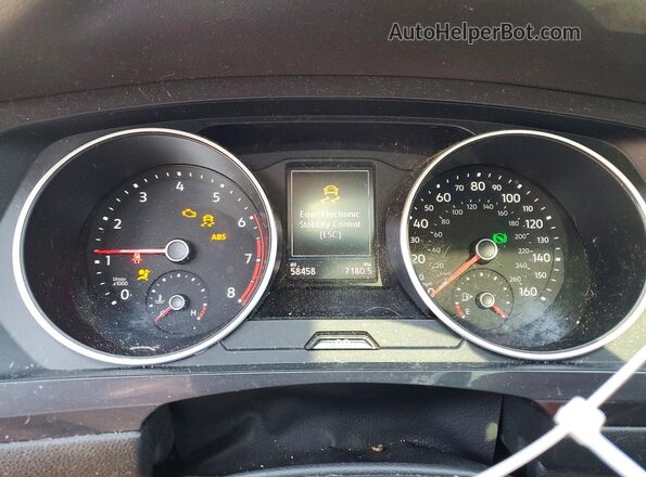 3VV2B7AX8MM135030 2021 VOLKSWAGEN TIGUAN Gray Widok zestawu wskaźników