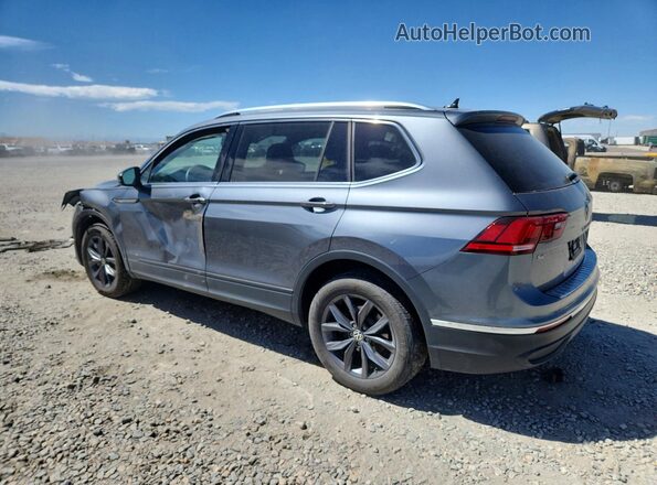 3VV2B7AX8NM043577 2022 VOLKSWAGEN TIGUAN Gray Tył lewy