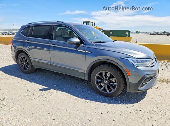 3VV2B7AX8NM043577 2022 VOLKSWAGEN TIGUAN Gray Przód prawy