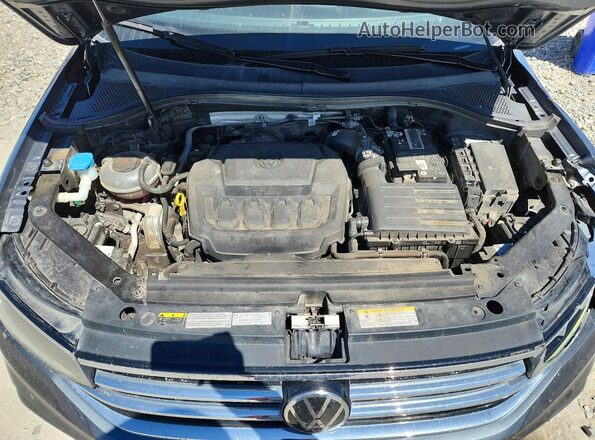 3VV2B7AX8NM043577 2022 VOLKSWAGEN TIGUAN Gray Widok komory silnika