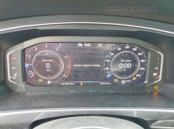 3VV2B7AX8NM127222 2022 VOLKSWAGEN TIGUAN Черный Вид щитка приборов