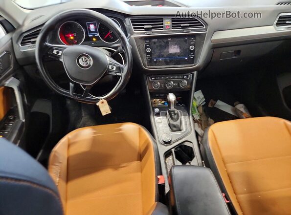 3VV2B7AX9JM006340 2018 VOLKSWAGEN TIGUAN White Вид панелі приладів