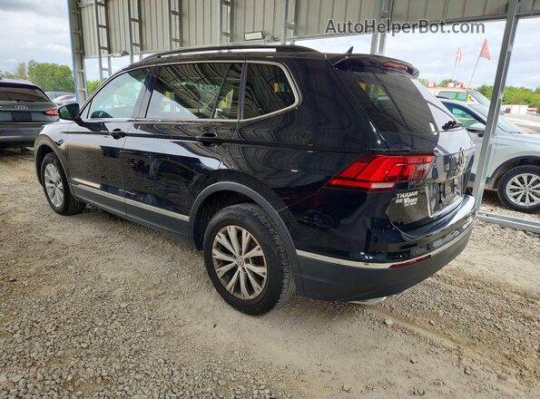 3VV2B7AX9JM100203 2018 VOLKSWAGEN TIGUAN Black Trasero izquierdo