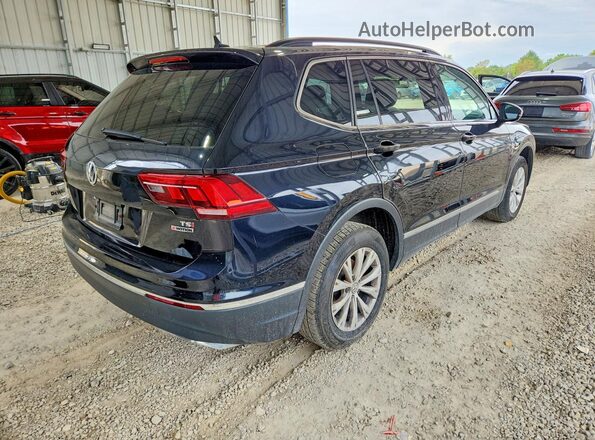 3VV2B7AX9JM100203 2018 VOLKSWAGEN TIGUAN Black Trasero derecho