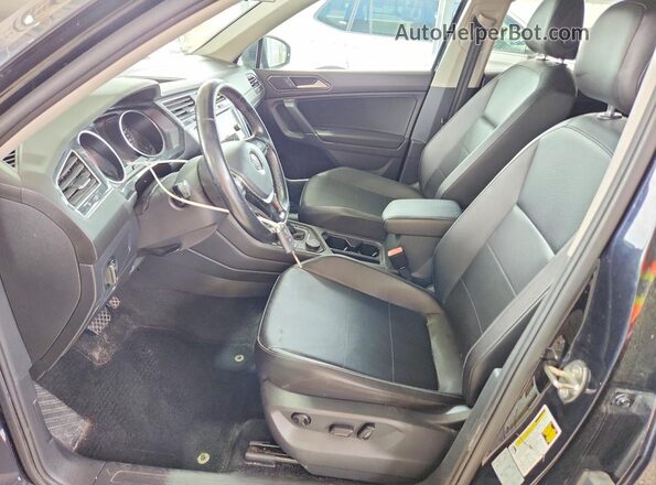 3VV2B7AX9JM100203 2018 VOLKSWAGEN TIGUAN Black Vista interior delantera