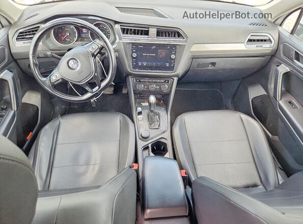 3VV2B7AX9KM082173 2019 VOLKSWAGEN TIGUAN White Առջևի վահանակի տեսք