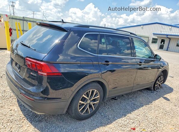 3VV2B7AX9KM126978 2019 VOLKSWAGEN TIGUAN Black Tył prawy