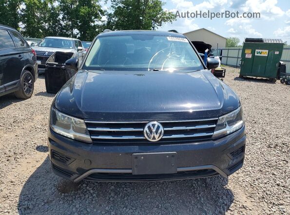 3VV2B7AX9KM126978 2019 VOLKSWAGEN TIGUAN Black Widok z przodu