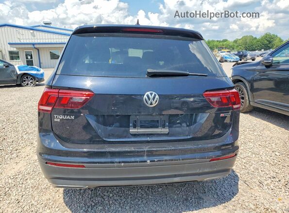 3VV2B7AX9KM126978 2019 VOLKSWAGEN TIGUAN Black Widok z tyłu