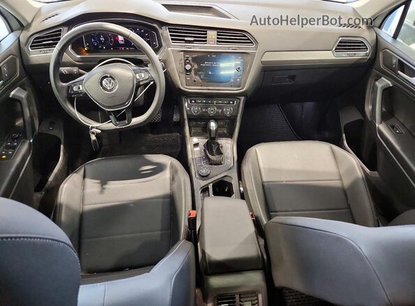 3VV2B7AX9LM058568 2020 VOLKSWAGEN TIGUAN White Առջևի վահանակի տեսք