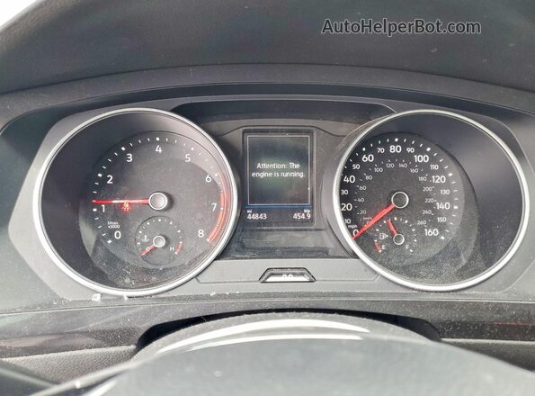 3VV2B7AX9MM023000 2021 VOLKSWAGEN TIGUAN Black Vista del cuadro de instrumentos