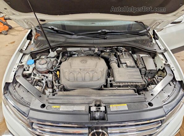 3VV2B7AX9NM091802 2022 VOLKSWAGEN TIGUAN White Вид підкапотного простору