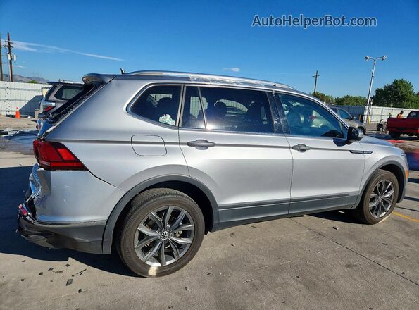 3VV2B7AX9NM149147 2022 VOLKSWAGEN TIGUAN Серебряный Задняя правая четверть