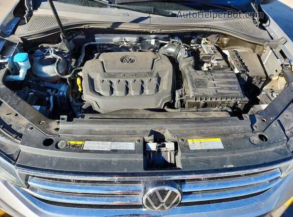 3VV2B7AX9NM149147 2022 VOLKSWAGEN TIGUAN Серебряный Вид панели приборов