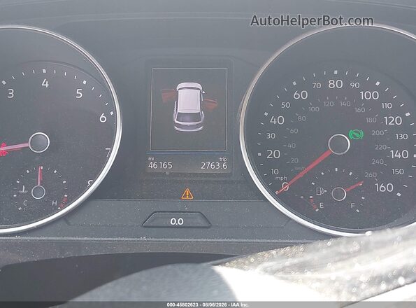 3VV2B7AXXKM024458 2019 VOLKSWAGEN TIGUAN Silver უკანა სავარძლების ხედი