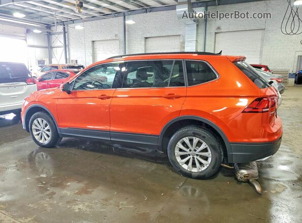 3VV2B7AXXKM108117 2019 VOLKSWAGEN TIGUAN Orange Задня ліва чверть