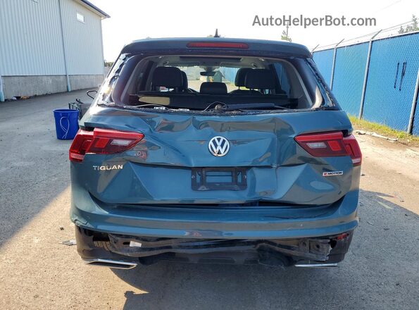 3VV2B7AXXLM040449 2020 VOLKSWAGEN TIGUAN Blue Rear view