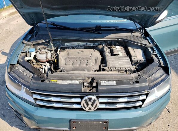 3VV2B7AXXLM040449 2020 VOLKSWAGEN TIGUAN Blue Engine compartment view