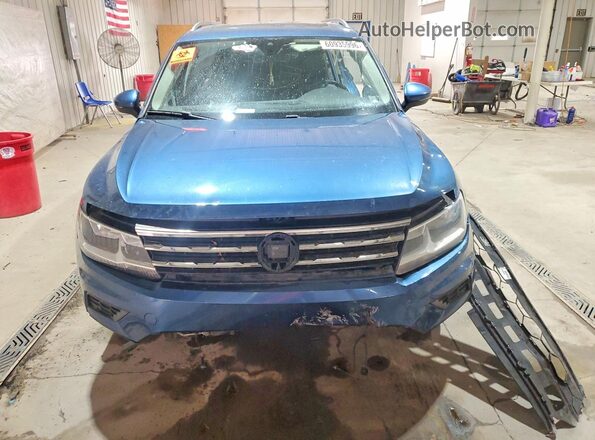 3VV2B7AXXLM076027 2020 VOLKSWAGEN TIGUAN Blue Вид спереду