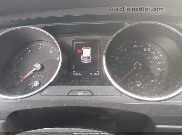 3VV2B7AXXLM119412 2020 VOLKSWAGEN TIGUAN White Вид задніх сидінь