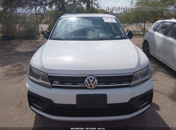 3VV2B7AXXLM119412 2020 VOLKSWAGEN TIGUAN White Вид щитка приладів