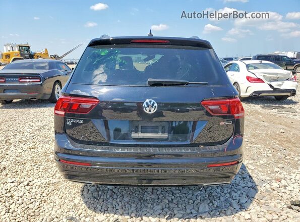 3VV2B7AXXMM026813 2021 VOLKSWAGEN TIGUAN Black Вид ззаду