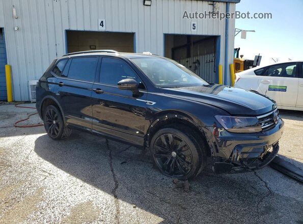 3VV2B7AXXMM055762 2021 VOLKSWAGEN TIGUAN Black Front right