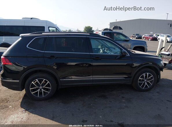 3VV2B7AXXMM143033 2021 VOLKSWAGEN TIGUAN Black Սալոնի 360 աստիճան տեսք