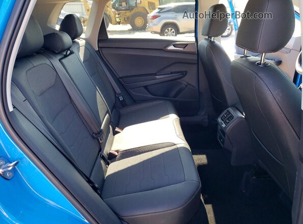 3VV2C7B24SM077107 2025 VOLKSWAGEN TAOS Синий Вид задней части салона