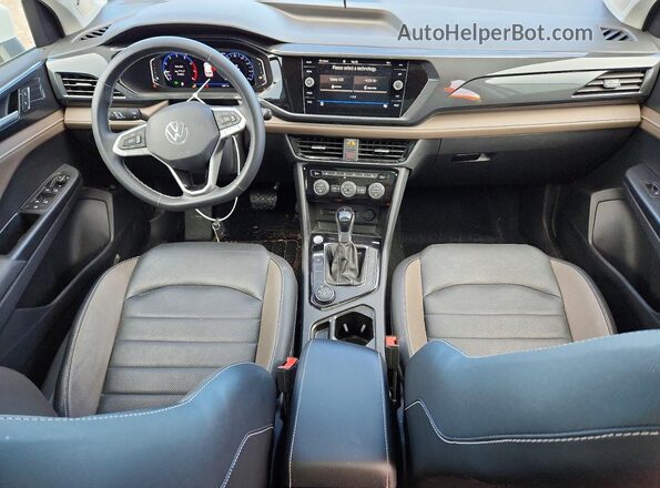 3VV2X7B29NM064927 2022 VOLKSWAGEN TAOS White Dashboard view