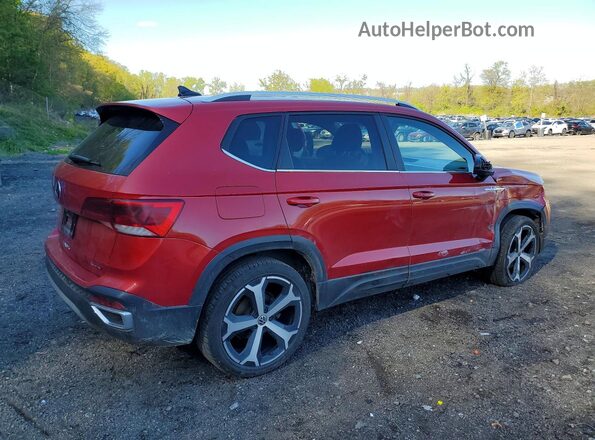 3VV2X7B29PM303640 2023 VOLKSWAGEN TAOS Red Задня права чверть
