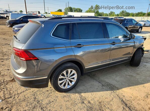 3VV3B7AX0JM000852 2018 VOLKSWAGEN TIGUAN Gray უკანა მარჯვენა