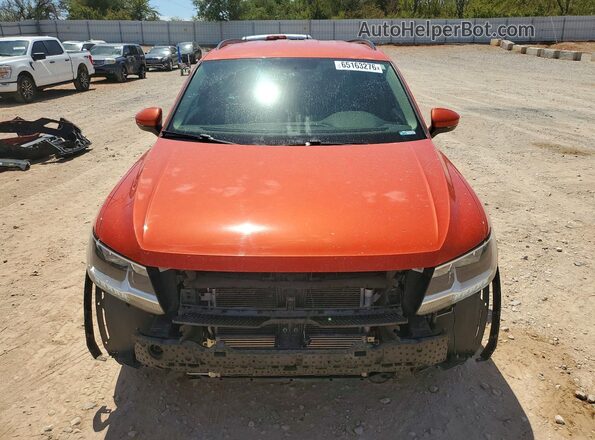3VV3B7AX0JM191446 2018 VOLKSWAGEN TIGUAN Orange Widok z przodu