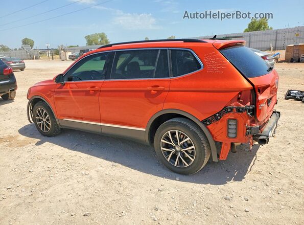 3VV3B7AX0JM191446 2018 VOLKSWAGEN TIGUAN Orange Tył lewy