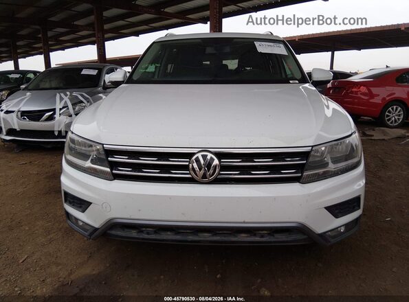 3VV3B7AX0KM013263 2019 VOLKSWAGEN TIGUAN White Вид щитка приладів