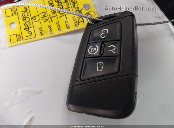 3VV3B7AX0KM013263 2019 VOLKSWAGEN TIGUAN White Вид панелі приладів