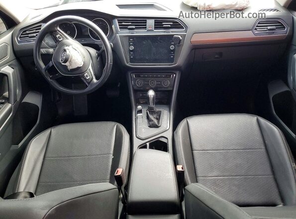 3VV3B7AX0KM152759 2019 VOLKSWAGEN TIGUAN Синий Вид панели приборов