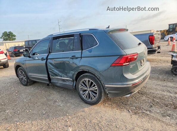 3VV3B7AX0KM159050 2019 VOLKSWAGEN TIGUAN Teal Trasero izquierdo