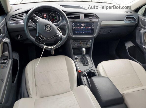 3VV3B7AX0LM086781 2020 VOLKSWAGEN TIGUAN Gray Widok deski rozdzielczej