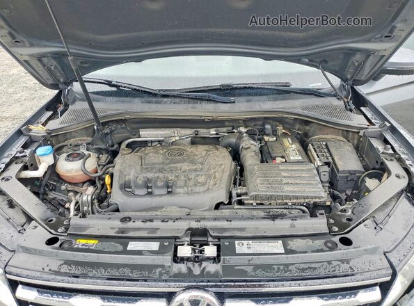 3VV3B7AX0LM086781 2020 VOLKSWAGEN TIGUAN Gray Widok wnętrza z tyłu