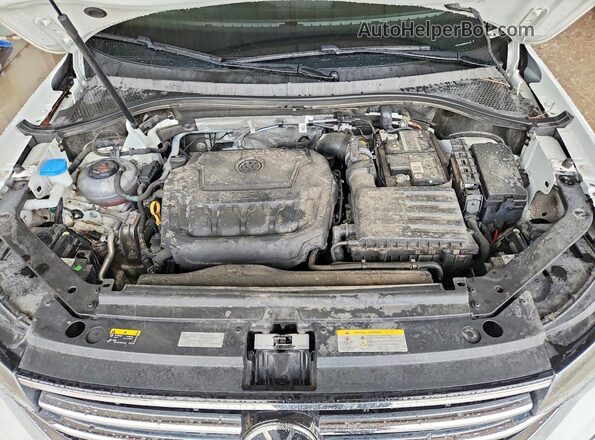 3VV3B7AX0NM065397 2022 VOLKSWAGEN TIGUAN White Вид підкапотного простору