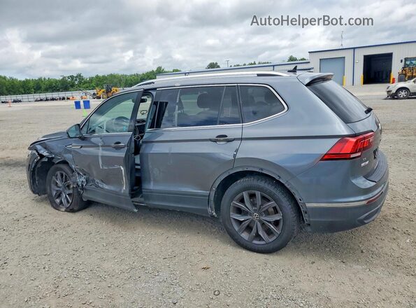 3VV3B7AX0NM066825 2022 VOLKSWAGEN TIGUAN Gray Rear left