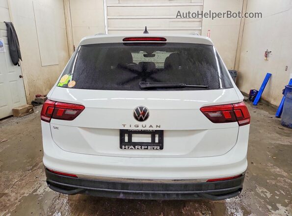 3VV3B7AX0NM151468 2022 VOLKSWAGEN TIGUAN White Vista trasera