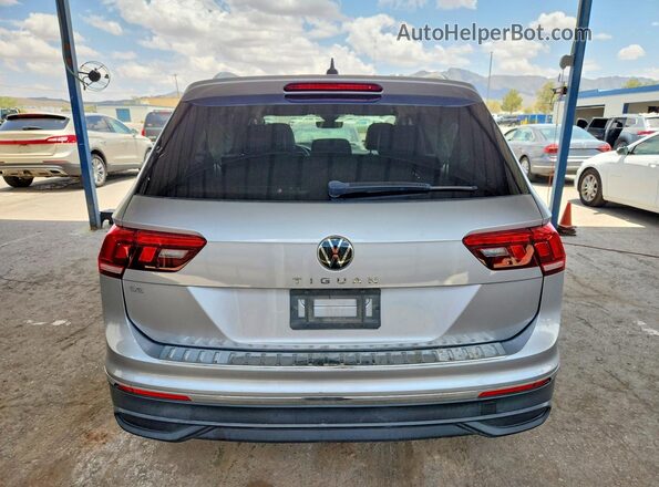 3VV3B7AX0PM084289 2023 VOLKSWAGEN TIGUAN Silver Вид ззаду
