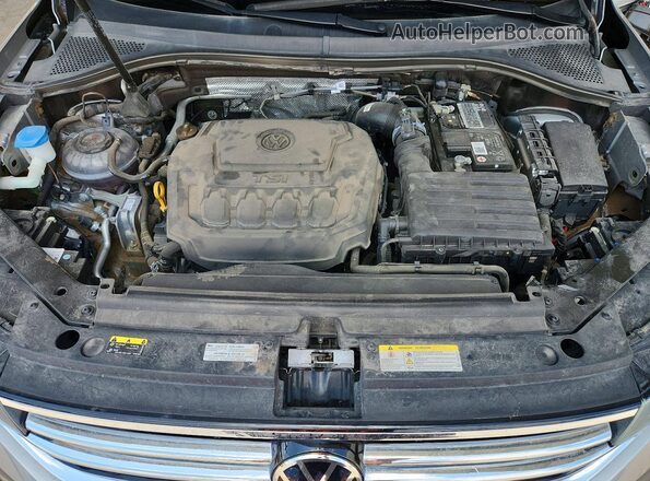 3VV3B7AX0PM084289 2023 VOLKSWAGEN TIGUAN Silver Вид підкапотного простору
